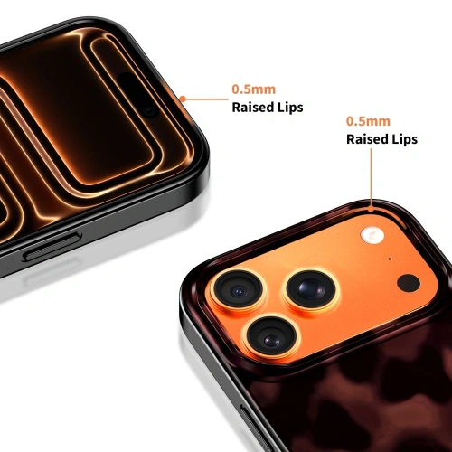 Etui Tech-Protect Lamano na telefonie iPhone 17 Pro Max, z widocznym systemem MagSafe.