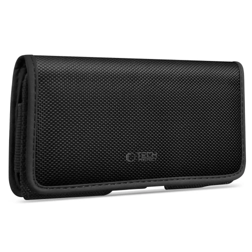 Etui Tech-Protect SM90 w kolorze czarnym, idealne dla telefonów o przekątnej 5.8-6.8 cala.