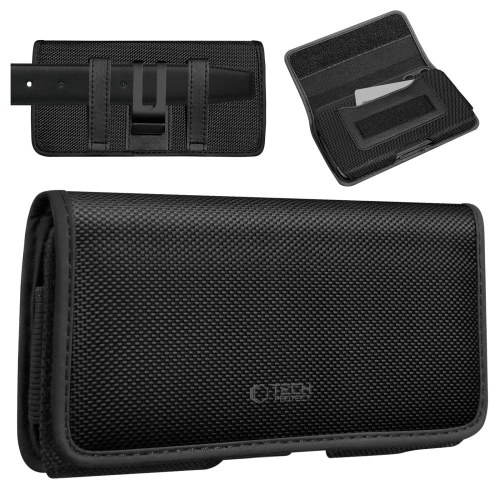 Zbliżenie na etui Tech-Protect SM90, ukazujące wysoką jakość nylonu.
