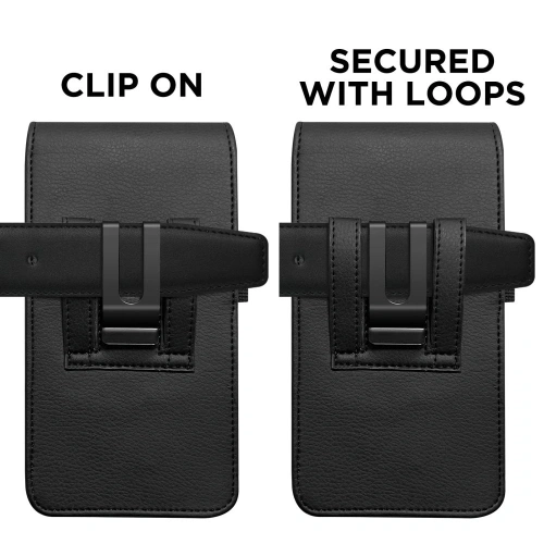 Etui Tech-Protect SM75 umieszczone na stole, z widocznymi detalami i teksturą materiału.