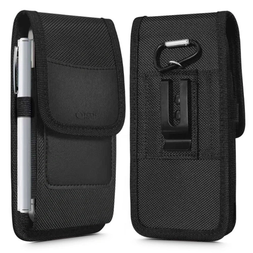 Etui Tech-Protect SM85 w kolorze czarnym, idealne dla telefonów 5.8-6.8 cala.