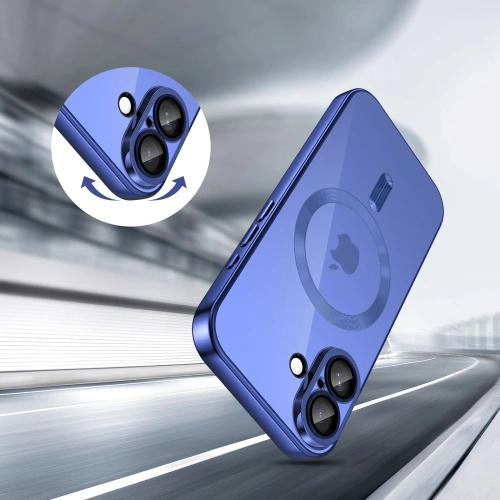 Etui Tech-Protect zamontowane na iPhone 17, prezentujące idealne dopasowanie.
