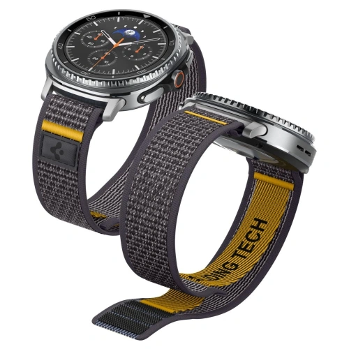 Pasek Spigen Athlex Air w kolorze Active Grey, idealny do Samsung Galaxy Watch 8