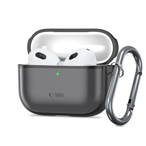 Etui Tech-Protect Flexair Magmat w kolorze matowej czerni dla Apple AirPods Pro 3