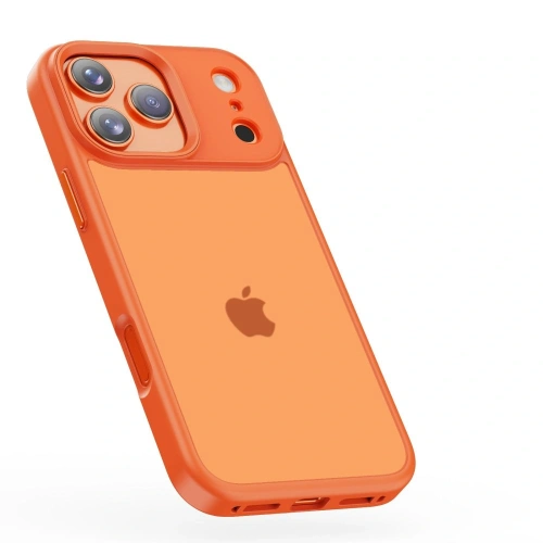 Etui Tech-Protect Flexair zamontowane na iPhone 17 Pro, prezentujące doskonałe dopasowanie.