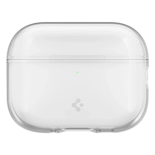 Zbliżenie na etui Spigen Liquid Crystal, podkreślające elastyczny materiał TPU