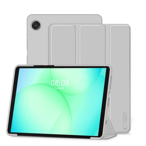 Etui Tech-Protect SmartCase w kolorze szarym, idealne do Samsung Galaxy Tab A9 / A11.