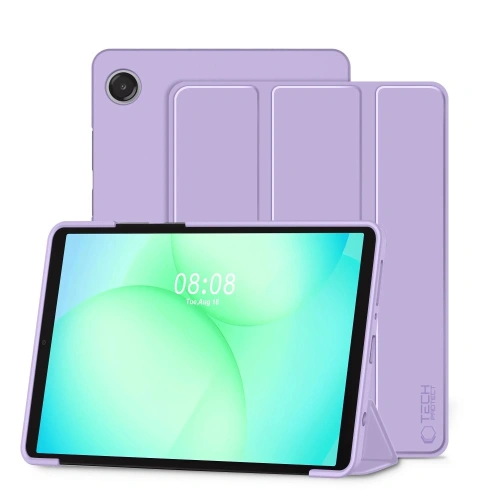 Etui Tech-Protect SmartCase w kolorze fioletowym, idealne do Samsung Galaxy Tab A9/A11.