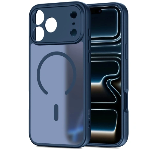 Zbliżenie na etui Tech-Protect, ukazujące jego matową powierzchnię i elegancki kolor.