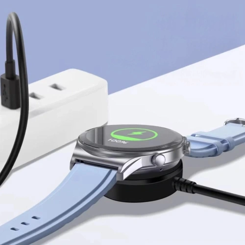 Zestaw zawiera przewód USB-A o długości 100 cm do wygodnego ładowania.