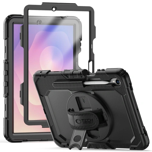 Etui Tech-Protect Solid w kolorze czarnym, idealnie dopasowane do Samsung Galaxy Tab S11.