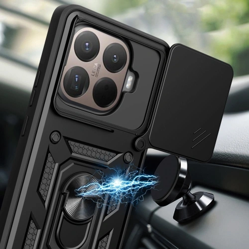 Etui Tech-Protect Camshield Pro na tle minimalistycznym, podkreślające elegancki design.