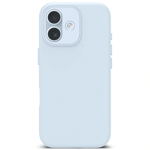 Etui Tech-Protect zamontowane na Apple iPhone 17, pokazujące jego elegancki design.