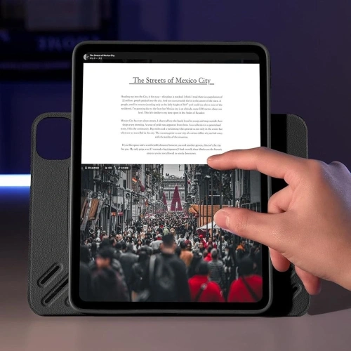 Etui z klapką, kompatybilne z MagSafe, idealne do codziennego użytku.