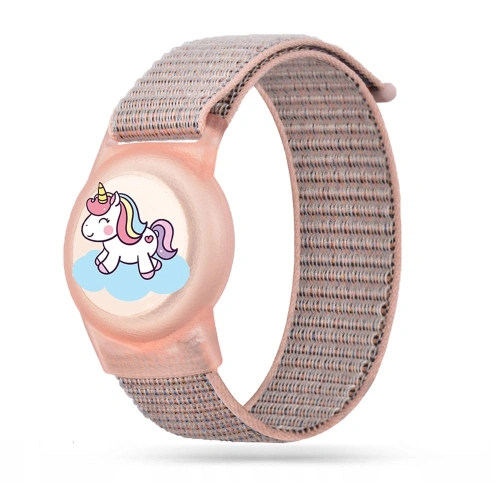 Pasek Tech-Protect Nylon For Kids w kolorze Magic Pony, idealny do Apple AirTag 1 / 2
