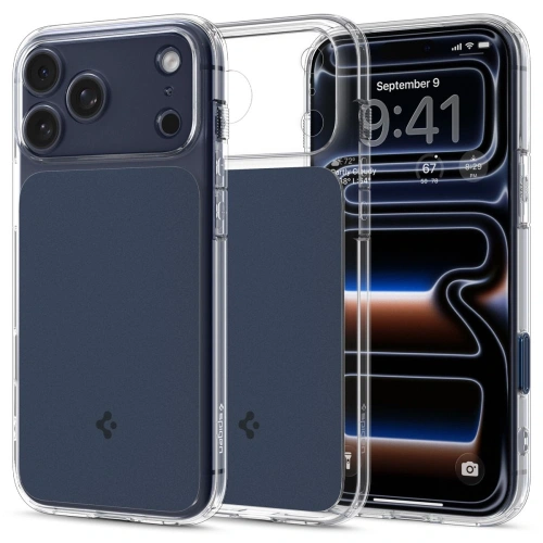 Etui Spigen Ultra Hybrid T Mag MagSafe w kolorze niebieskim, idealnie dopasowane do iPhone 17 Pro Max