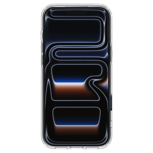 Widok etui Spigen Ultra Hybrid T z boku, z widocznym logo MagSafe