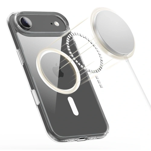 Etui MagSafe Tech-Protect Flexair zamontowane na Apple iPhone Air, doskonałe dopasowanie.