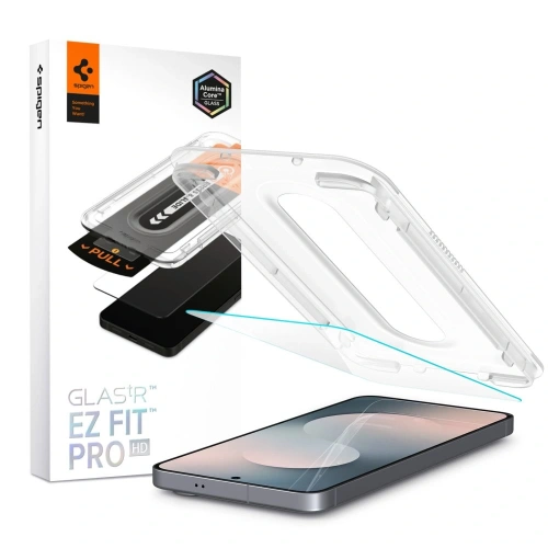 Szkło hartowane Spigen Glas.tr ez Fit Pro HD dla Samsung Galaxy S25 FE w przezroczystym kolorze
