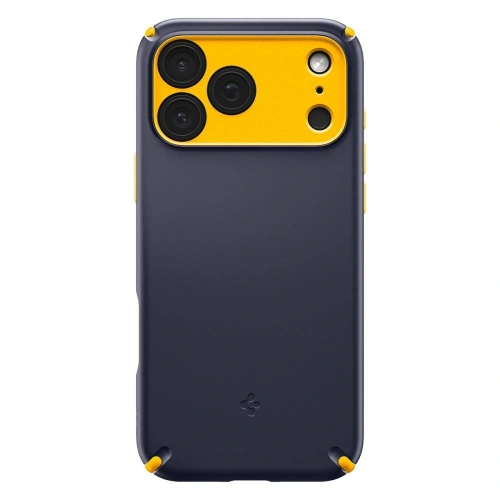 Zbliżenie na etui Spigen Nano Pop z hybrydowego materiału