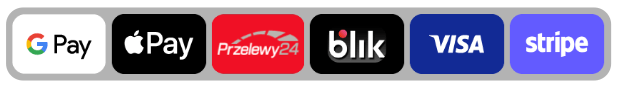 Payment methods available